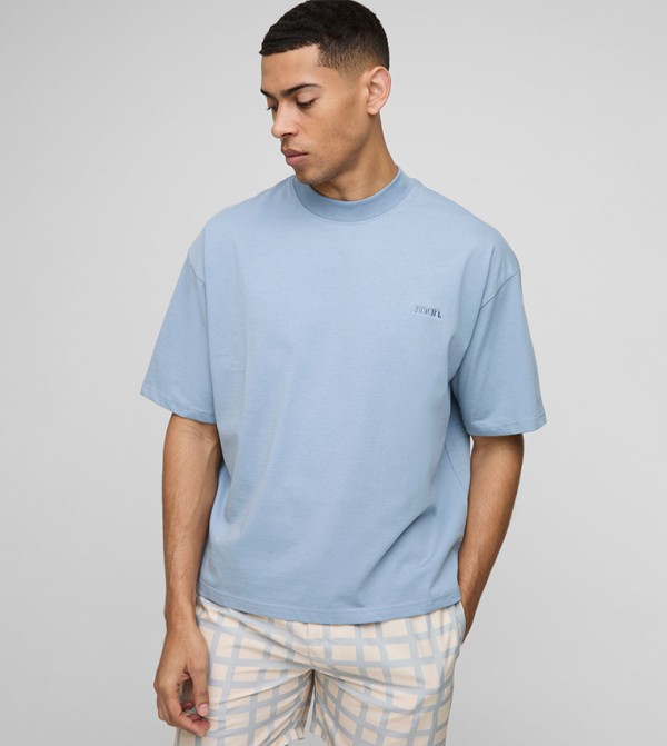 Logo Detail Crew Neck T-Shirt