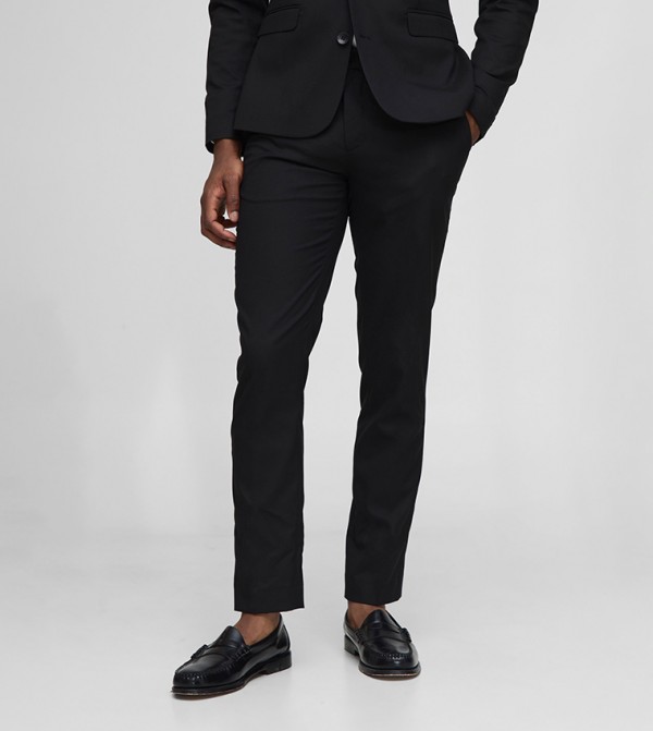 Solid Formal Super Skinny Trousers