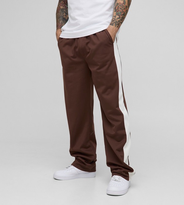 Side Panel Relaxed Fit Sweatpants
