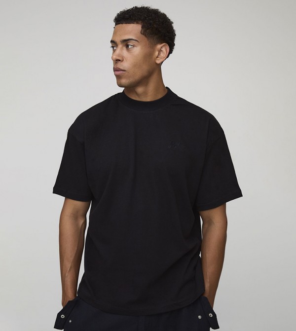 M Star Embroidered Oversized T-Shirt