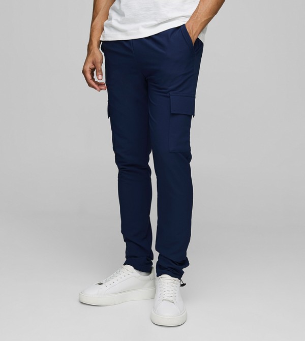 Technical Stretch Skinny Fit Cargo Trousers