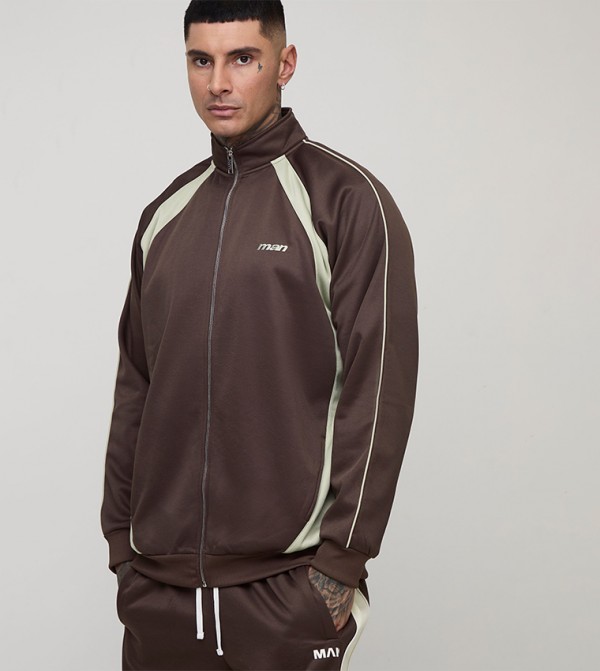 Tall Tricot Long Sleeves Regular Fit Jacket