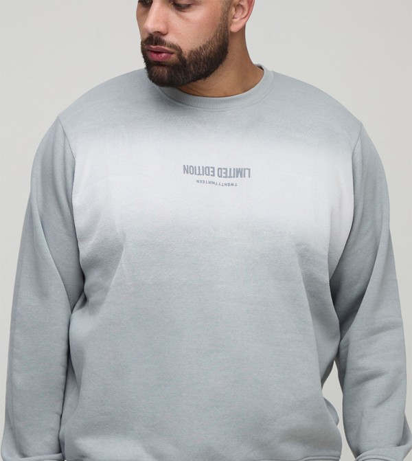 Limited Edition Print Spay Wash Sweatshirt