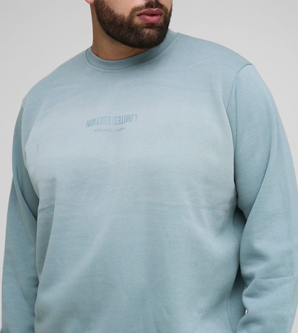 Limited Edition Print Spay Wash Sweatshirt