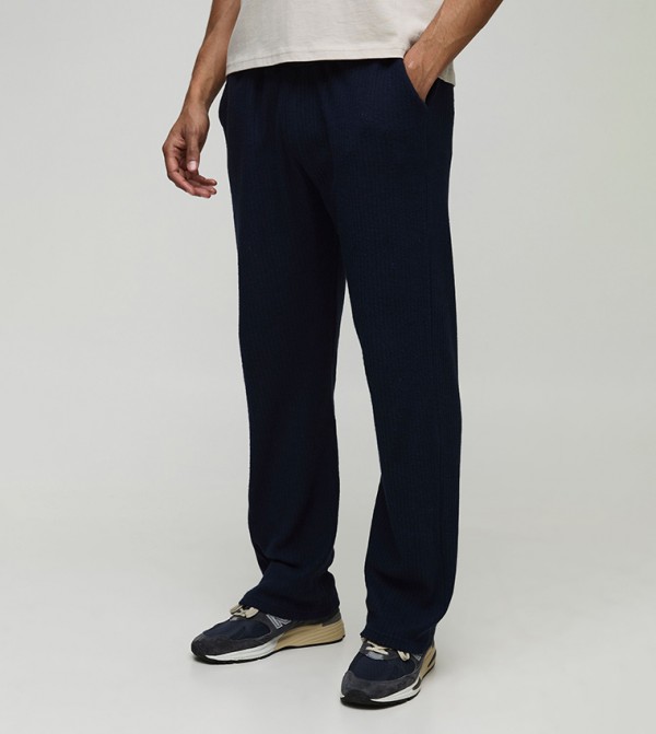 Textured Relaxed Fit Joggers