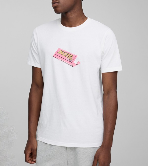 Graphic Printed Crew Neck T-Shirt