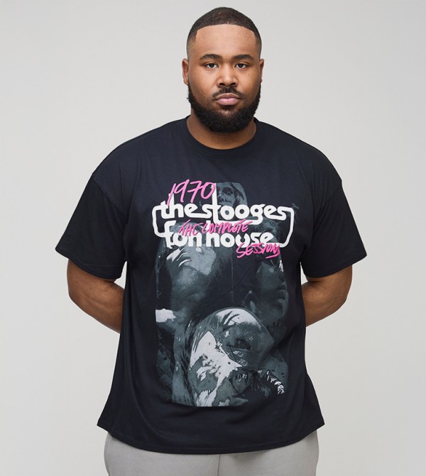 Plus & Tall Graphic Printed Oversized T-Shirt