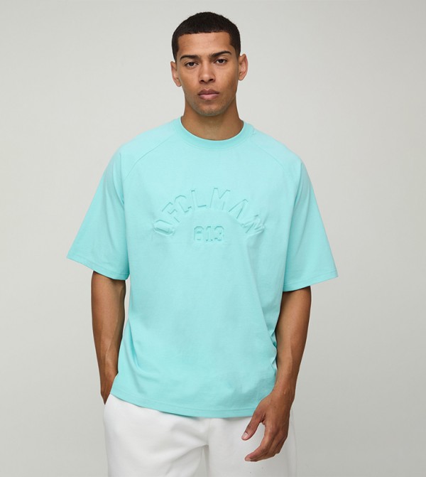 Ofcl Debossed Oversized T-Shirt