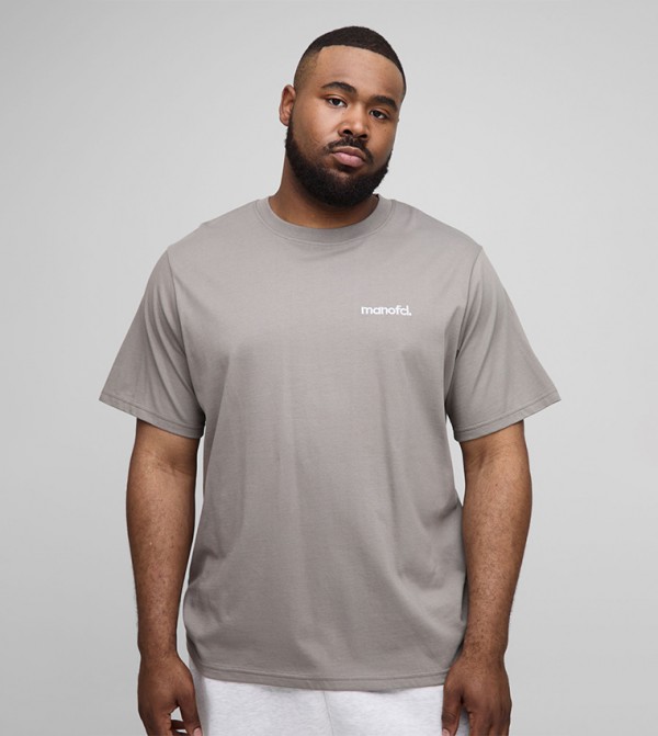 Ofcl Embroidered Oversized T-Shirt