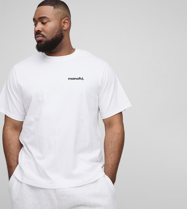 Ofcl Embroidered Oversized T-Shirt