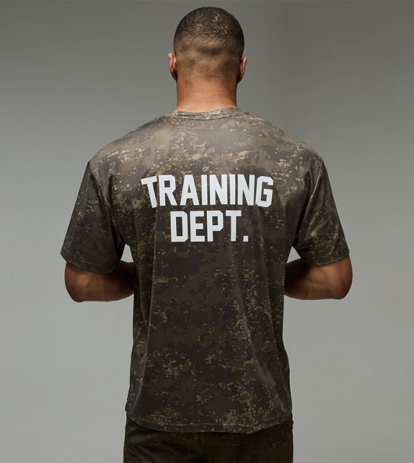 Training Dept Print Oversized Active T-Shirt