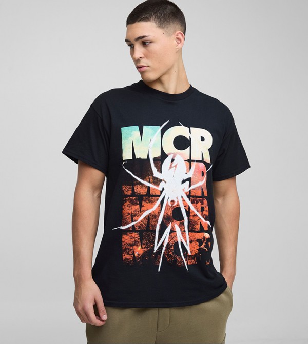 My Chemical Romance License Printed Oversized T-Shirt