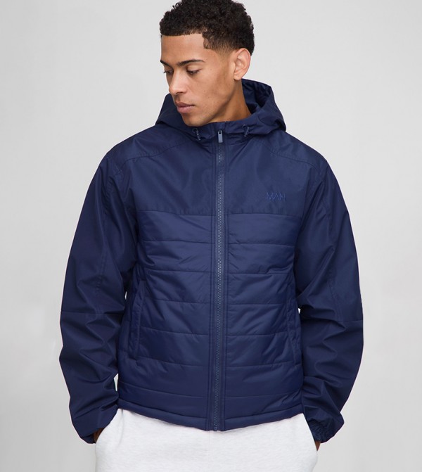 Lightweight Quilted Hooded Jacket