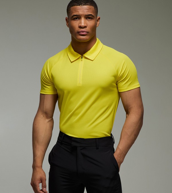 Solid Golf Polo T-Shirt