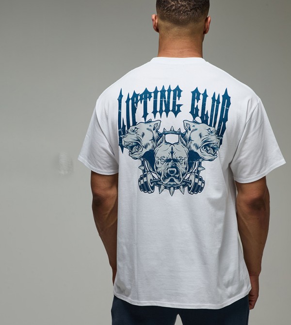 Printed Short Sleeves Oversized T-Shirt