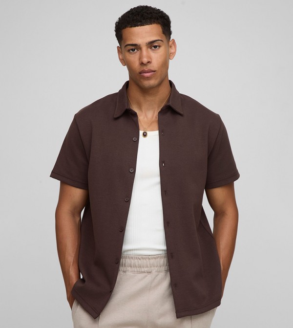 Regular Interlock Short Sleeves Shirt