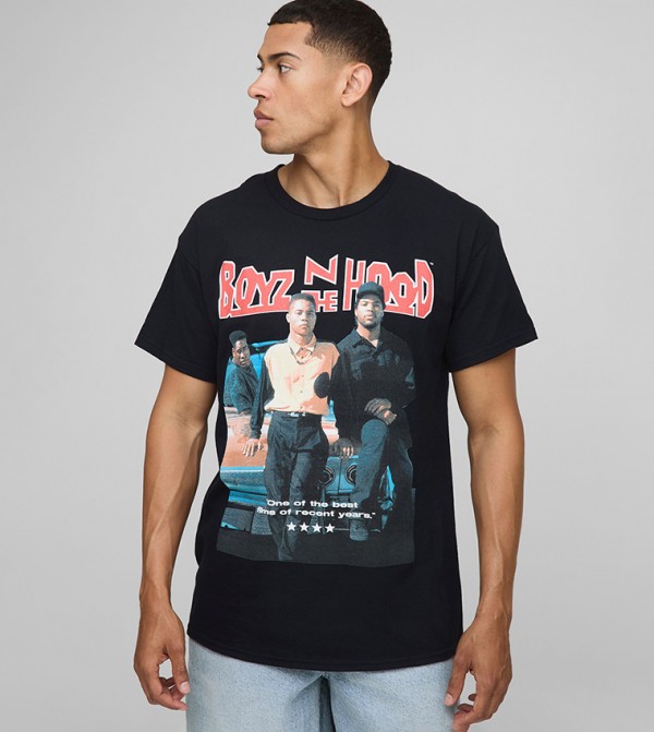 Boyz N the Hood License Printed Oversized T-Shirt