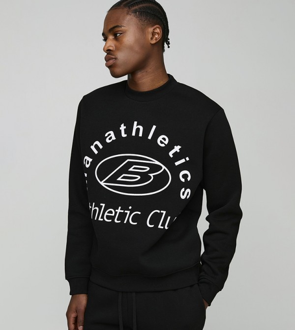 Athletic Club Printed Long Sleeves Sweatshirt