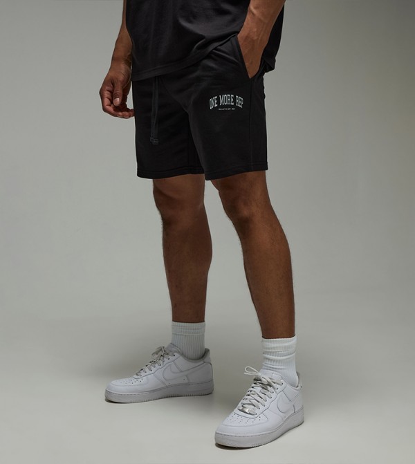 One More Rep Printed Loose Fit 5" Shorts