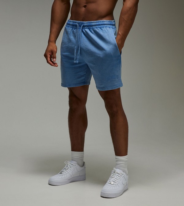 Active Printed Loose Fit 5-Inch Washed Shorts