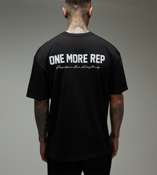 Tall One More Rep Oversized T-Shirt