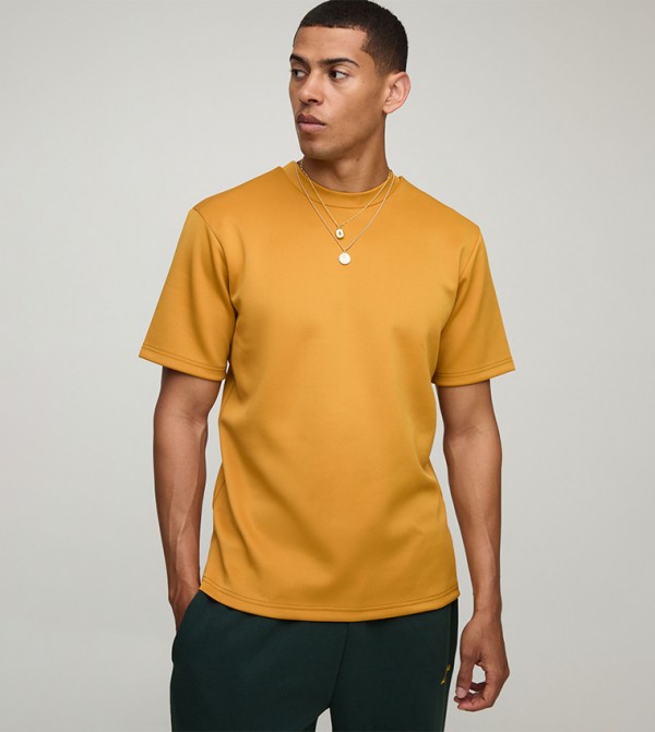Solid Short Sleeves Casual T-Shirt