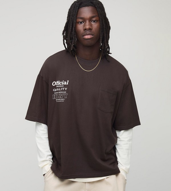 Official Pocket Oversized T-Shirt