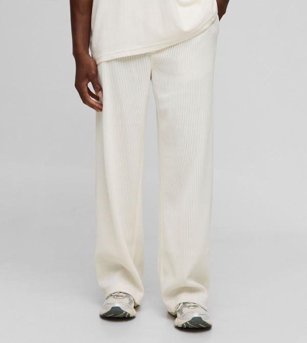 Cord Tailored Relaxed Fit Trousers
