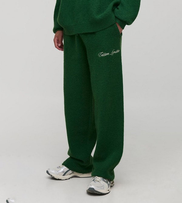 Embroidered Relaxed Fit Sweatpants