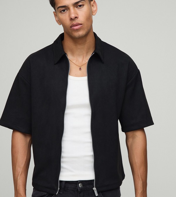 قميص شامواه صناعي واسع