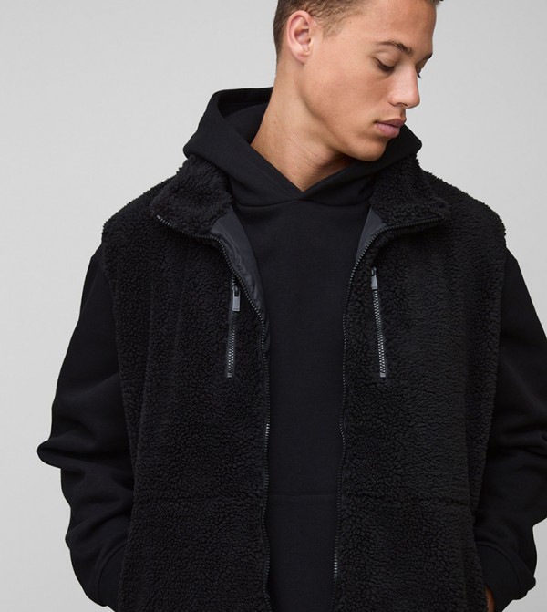 فيست تقني بسحاب طويل للمقاسات الطويلة