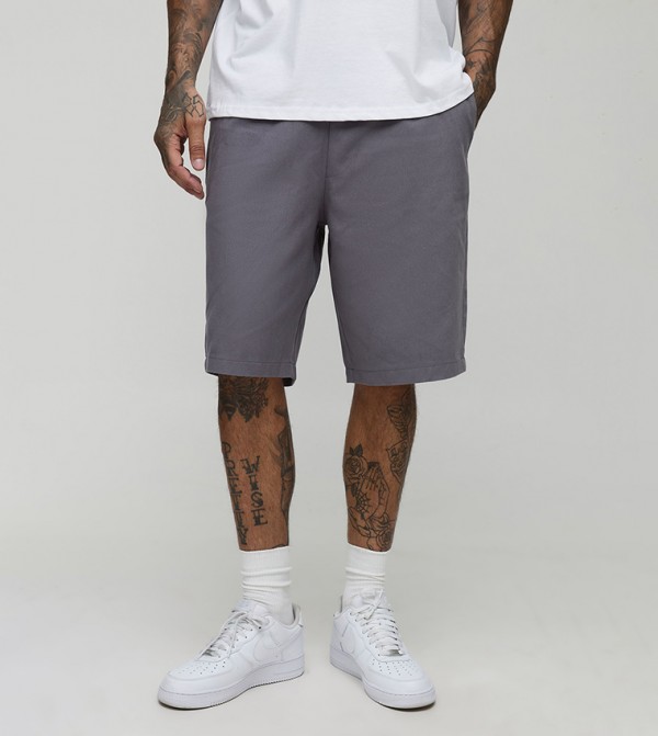 Tall Elastic Waist Baggy Fit Shorts