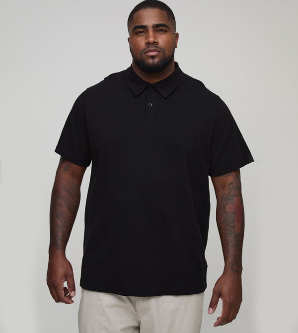 Plus & Tall Slim Fit Pique Polo T-Shirt