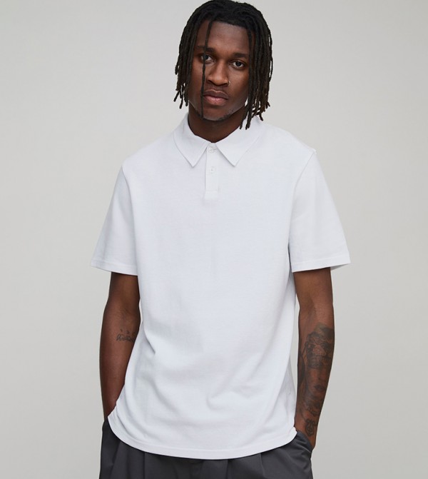 Tall Slim Fit Pique Polo T-Shirt