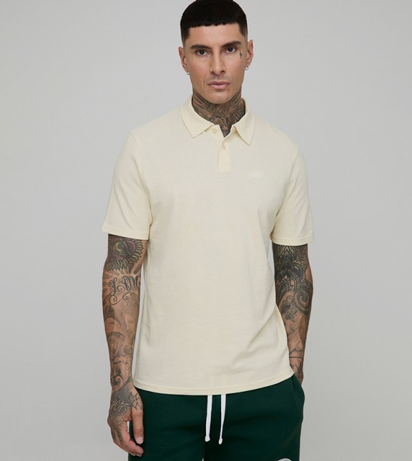Tall Slim Fit Embroidered Pique Polo T-Shirt