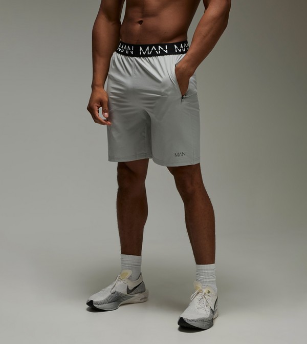 Active Gym Zip Pocket Regular Fit 5-Inch Shorts