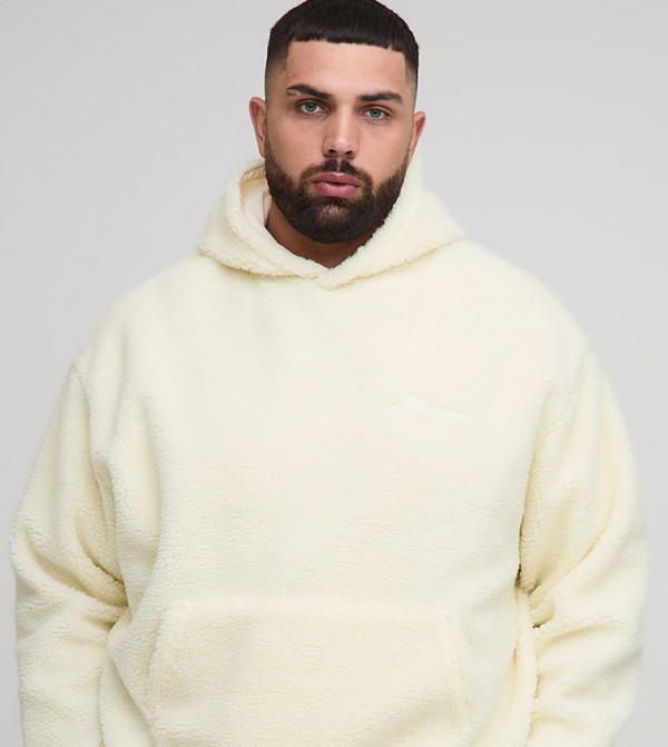 Borg Ltd Edtn Embroidered Oversized Hoodie