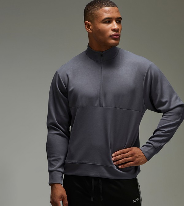 Interlock Luxe 1/4 Zip Active Jacket
