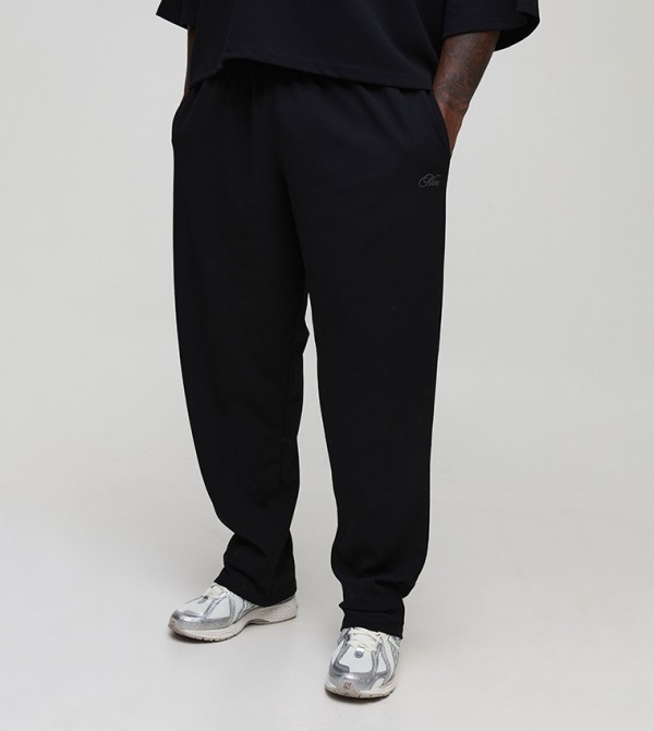 Plus & Tall Scuba Twill Tapered Trousers