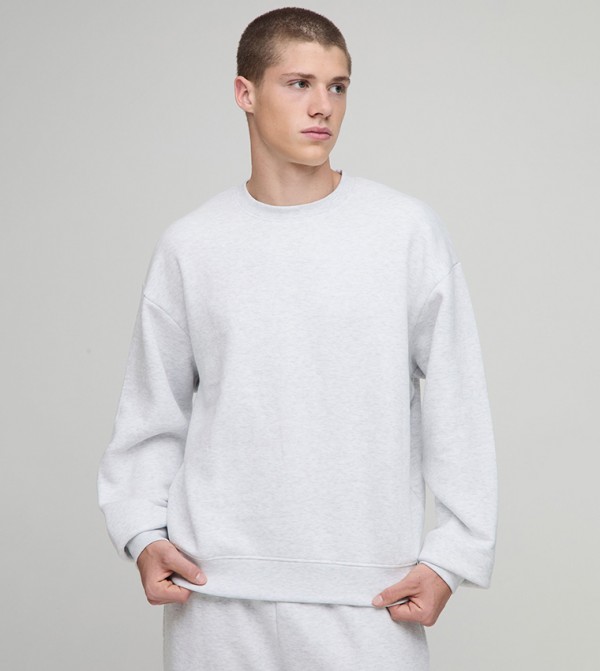 Crew Neck Oversized Sweatshirt