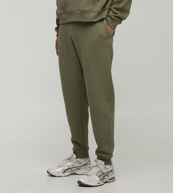 Solid Regular Fit Joggers