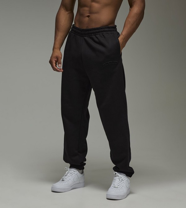 One More Rep Oversized Embossed Joggers