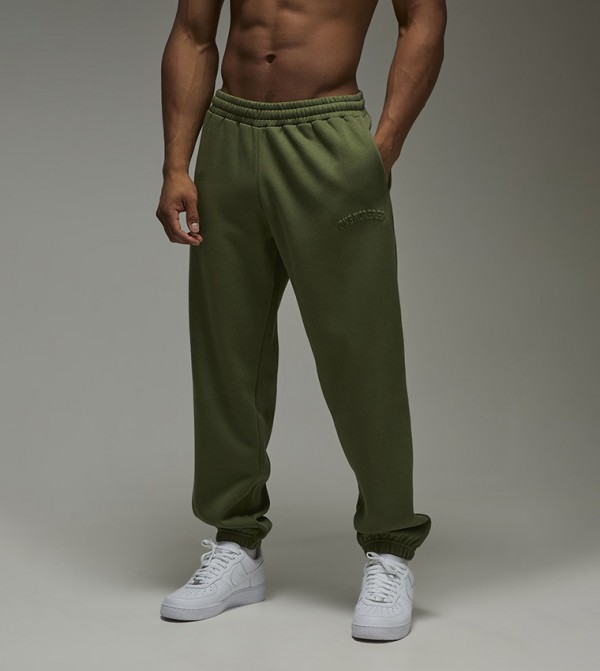 One More Rep Oversized Embossed Joggers