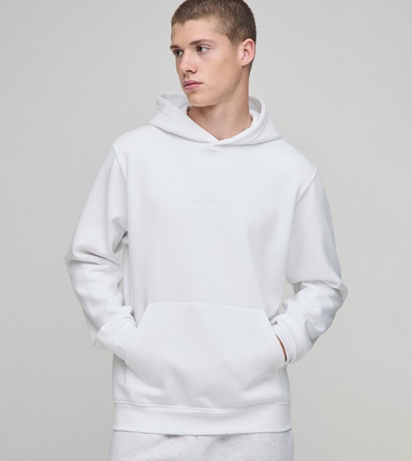 Bm Signature Regular Fit Over The Head Hoodie