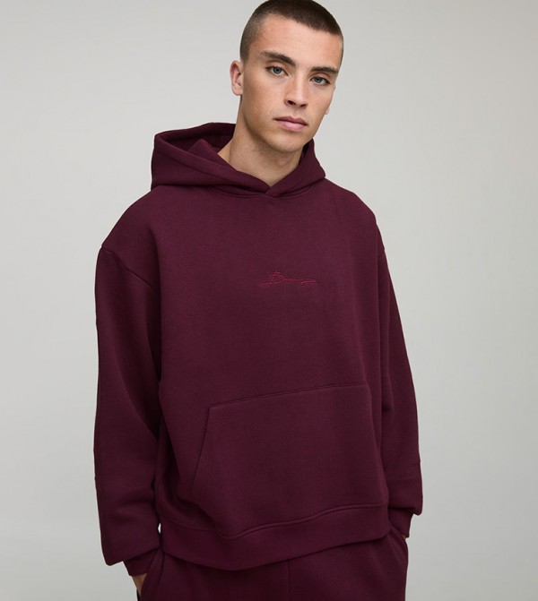 Solid BM Signature Oversized Hoodie