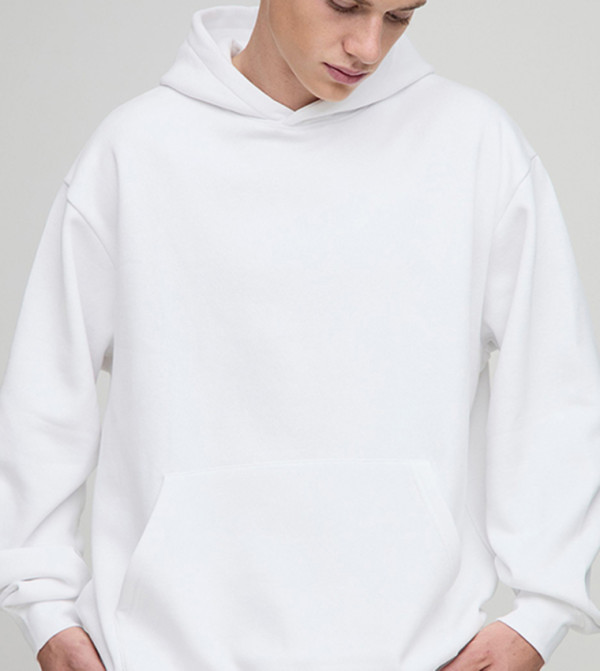 Solid Oversized Hoodie