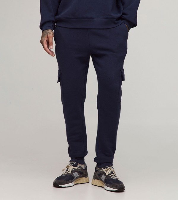 Tall Solid Skinny Fit Cargo Joggers