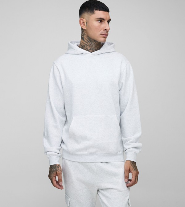 Tall Solid BM Signature Regular Fit Hoodie