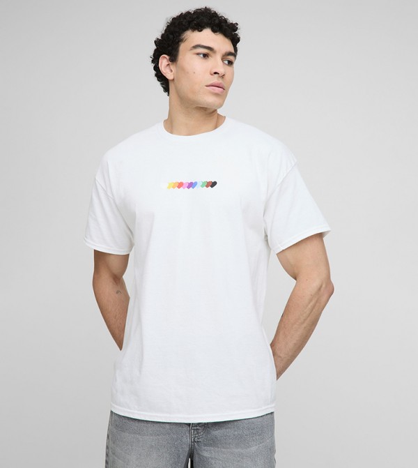 Pride Embroidered Be You Oversized T-Shirt