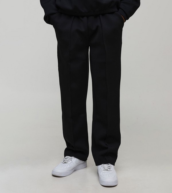 Bonded Scuba Pintuck Sweatpants